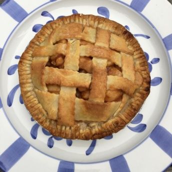 Gluten free pie from The Maine Pie Co on a platter